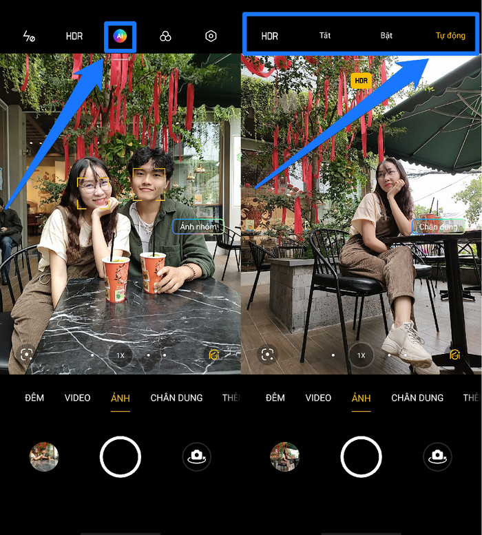 Hai tùy chọn bạn nên bật 24/7 để OPPO Reno5 có thể xử lý ra các bức ảnh cuốn hút về thị giác