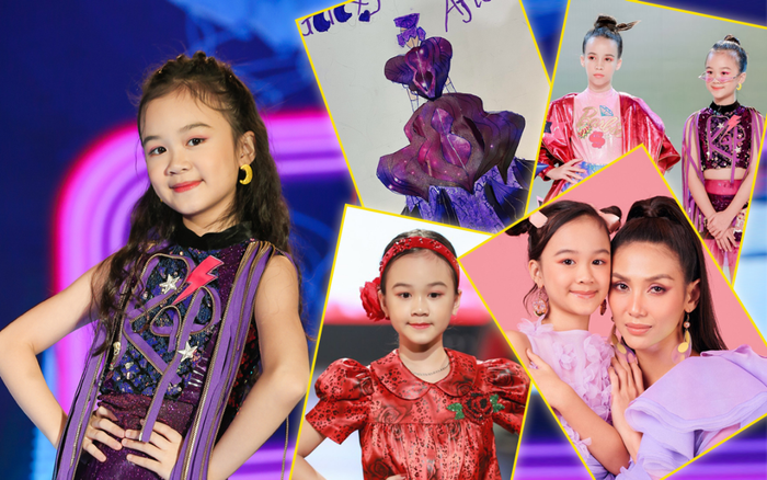 Minh Anh đội MimiMama: Học trò siêu mẫu Võ Hoàng Yến, đạt giải xuất sắc thiết kế thời trang nhí Ảnh 2