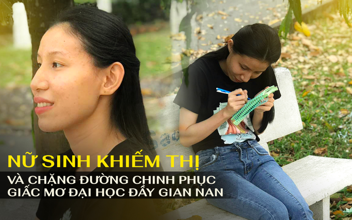 Chặng đường chinh phục giấc mơ Đại học đầy gian nan nhưng không ít 'trái ngọt' của nữ sinh khiếm thị Ảnh 2