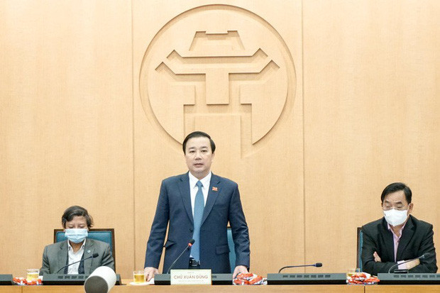 Ông Chử Xuân Dũng, Phó Chủ tịch UBND TP. Hà Nội chủ trì cuộc họp