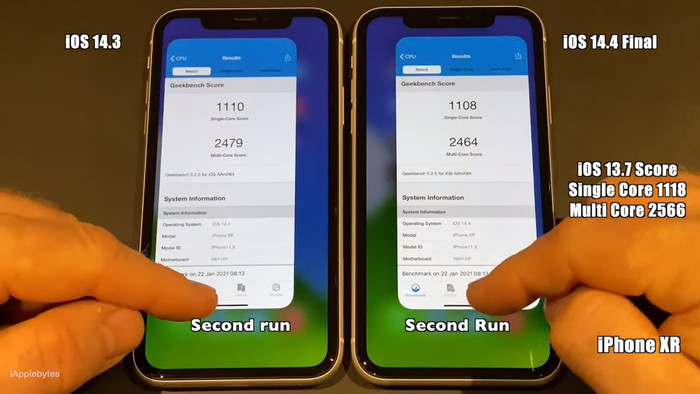 So sánh hiệu năng giữa iOS 14.4 và iOS 14.3: Người dùng iPhone có nên nâng cấp? Ảnh 6