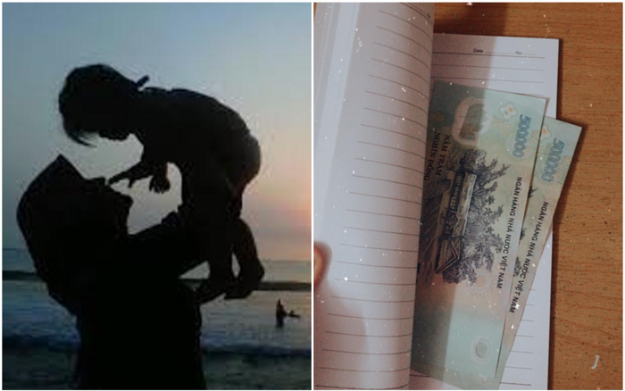 Số tiền kẹp trong cuốn vở của người mẹ mắc bệnh ung thư dành cho con gái sắm Tết khiến bao người xúc động Ảnh 2