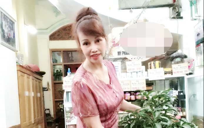 Cô dâu Thu Sao xuất hiện với chiếc cằm nhọn hoắt khiến dân mạng xôn xao Ảnh 2