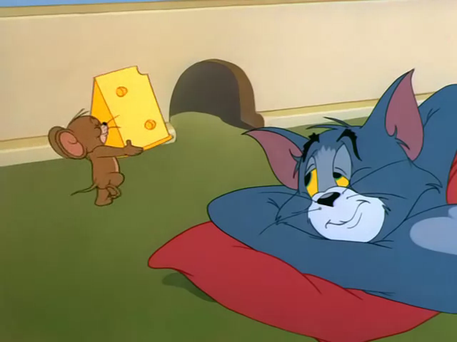 Trong phim hoạt hình kinh điển Tom & Jerry, ta thường thấy miếng phô mai được đục lỗ màu vàng ươm như này