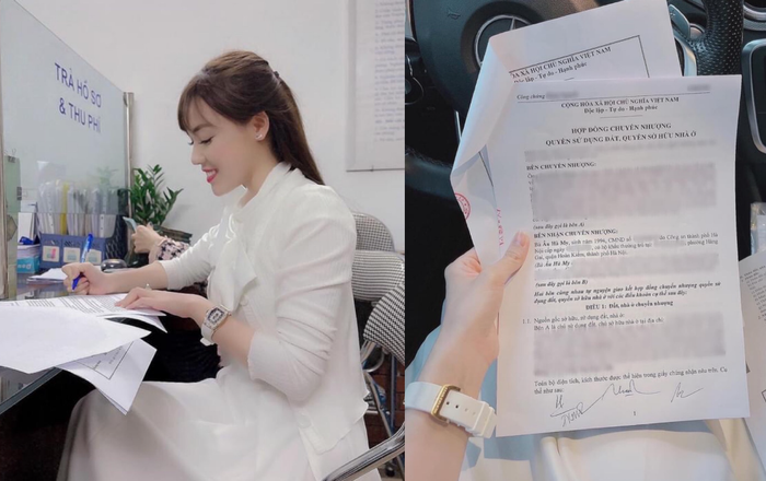 Sau một năm nhiều 'sóng gió' với lùm xùm ly hôn Trọng Hưng, Âu Hà My 'tậu' ngay bất động sản giá trị Ảnh 2