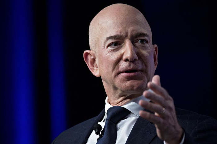Ông Jeff Bezos. Ảnh: Bloomber