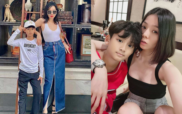 Mới 9 tuổi, con Trai Lệ Quyên ăn diện đúng chuẩn rich kid, tủ đồ ai cũng phát thèm Ảnh 2
