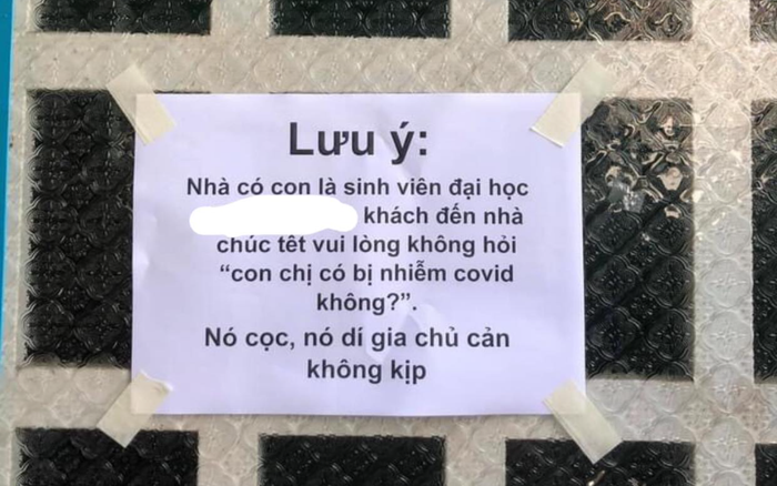 'Chúc Tết vui lòng không hỏi có bị nhiễm Covid không?', lời nhắn như nói hộ nỗi lòng của bao sinh viên Ảnh 2