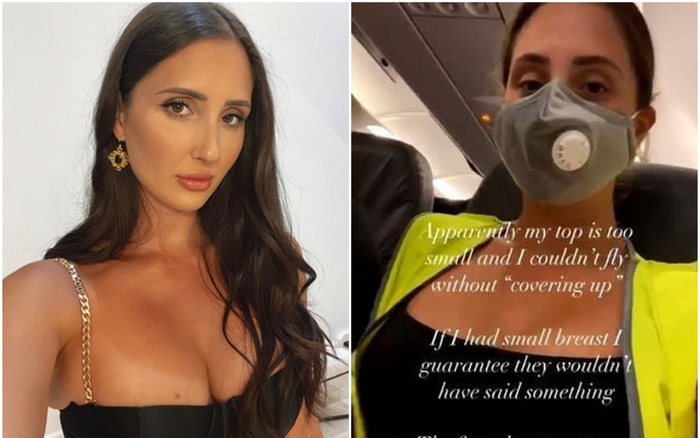 Cô gái bị yêu cầu khoác thêm áo khi mặc crop top đi máy bay: 'Nếu ngực tôi nhỏ, họ sẽ chẳng nói gì đâu' Ảnh 2