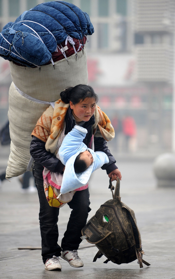 Bức ảnh chạm tới trái tim hàng triệu người của Bamu năm 2010.