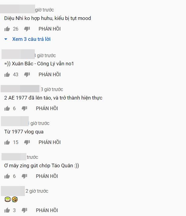 Diệu Nhi bị chê không hợp với chương trình.