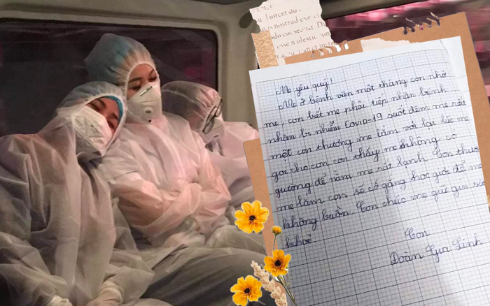 Xúc động bức thư con gái gửi mẹ đang chiến đấu tại 'tâm dịch' Ảnh 2