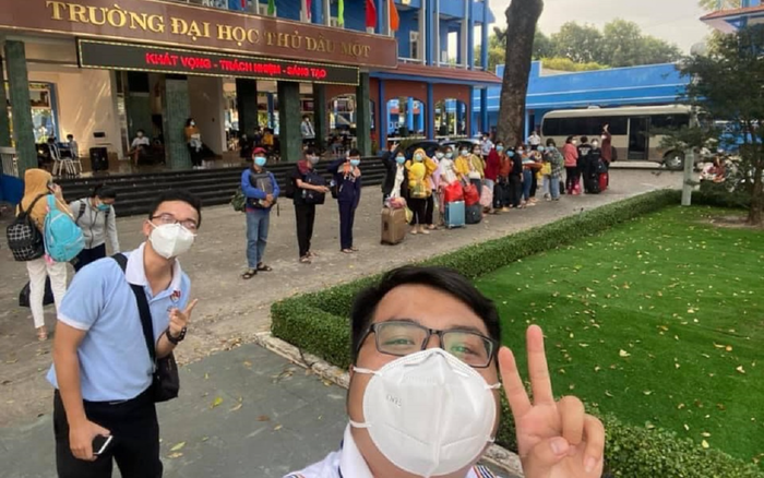 Bên trong khu cách ly của SV ĐH Thủ Dầu Một: Vững tinh thần lạc quan, nêu cao ý thức và trách nhiệm Ảnh 2