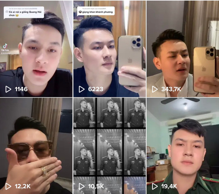 Kênh TikTok của anh chàng nhận được nhiều sự quan tâm