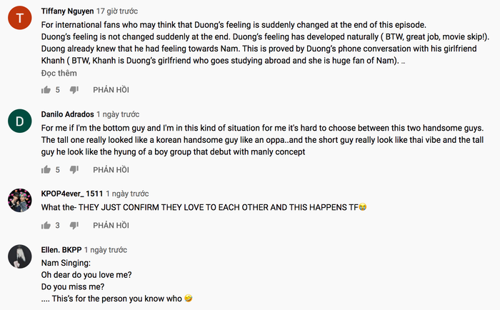 Fan quốc tế hết lời khen ngợi bộ phim.