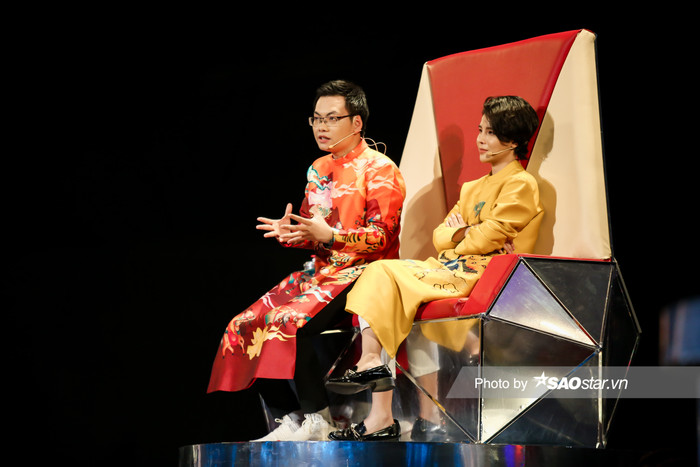 Trâm Anh - Duy Long khuấy đảo sân khấu 'Đối mặt' với ca khúc săn sale online 'trúng tim đen' BigDaddy Ảnh 9