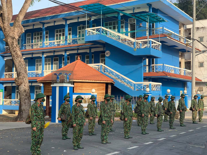 Những hình ảnh khiến nhiều người ấm lòng tại khu cách ly ĐH Thủ Dầu Một Ảnh 15