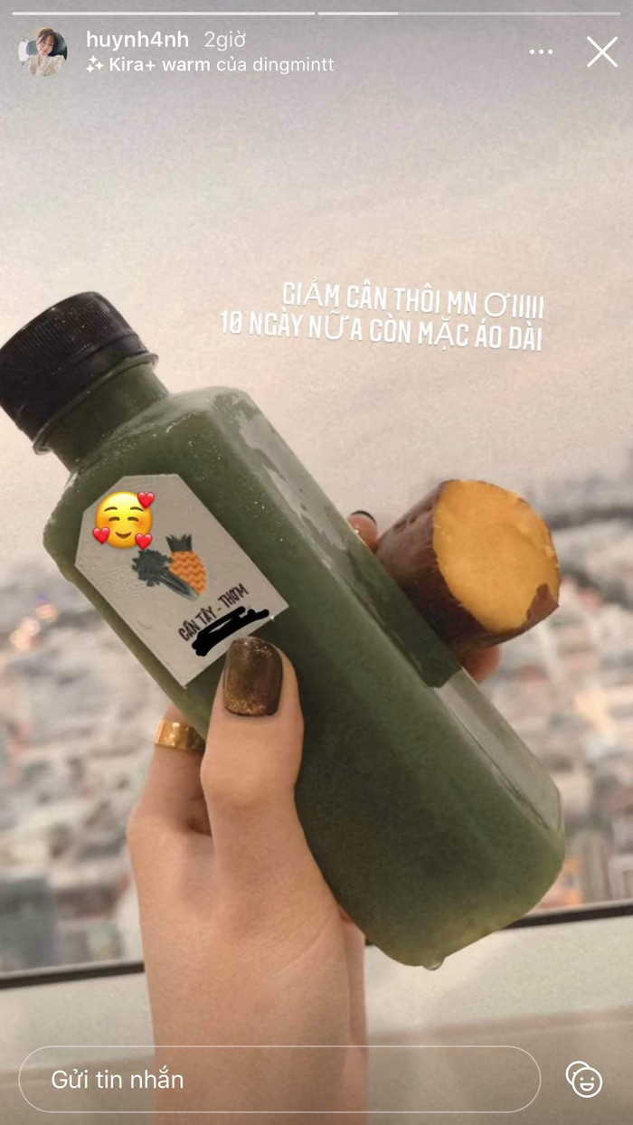 Ngày Tết cận kề, bạn gái cũ Quang Hải liền cấp tốc giảm cân bằng thực đơn không ai ngờ