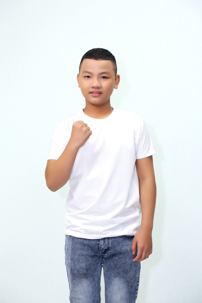 MC Ốc Thanh Vân rơi nước mắt trước nghị lực kiên cường của võ sĩ boxing 12 tuổi mắc bệnh ung thư quái ác Ảnh 9