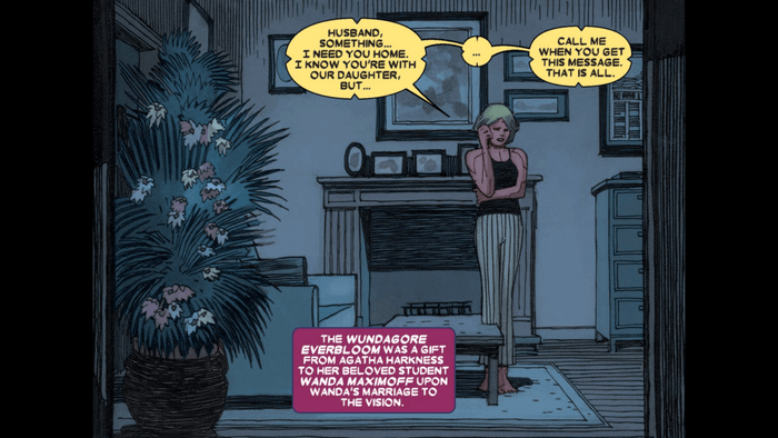 Chậu hoa Wundagore Everbloom, món quà cưới của Wanda & Vision Ảnh 6