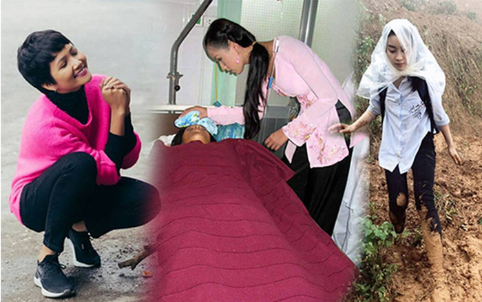 Đi từ thiện, có nàng hậu mặc giản dị vẫn đẹp, có nàng hậu nếm đủ thị phi vì trang phục Ảnh 2