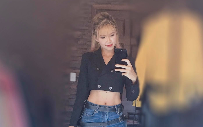 Dù kết hôn đã lâu, Khởi My vẫn có vòng eo săn chắc, múi cơ nét căng đến phát hờn Ảnh 2