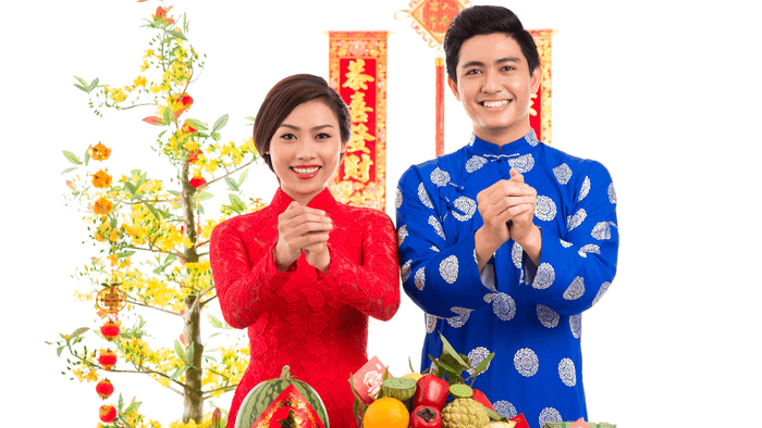 Trao nhau những lời chúc tốt đẹp trong ngày đầu năm mới từ lâu đã trở thành một trong những tục lệ truyền thống của người Việt. Ảnh minh họa