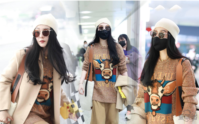 Phạm Băng Băng lại khiến fan 'dậy sóng' với thời trang sân bay chất hơn nước cất Ảnh 2