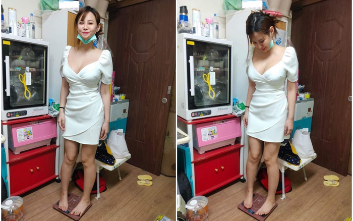 Lên lầu 'mượn cân' lúc 2h sáng, cô gái thuê trọ lộ ảnh làm xôn xao dân mạng Ảnh 2