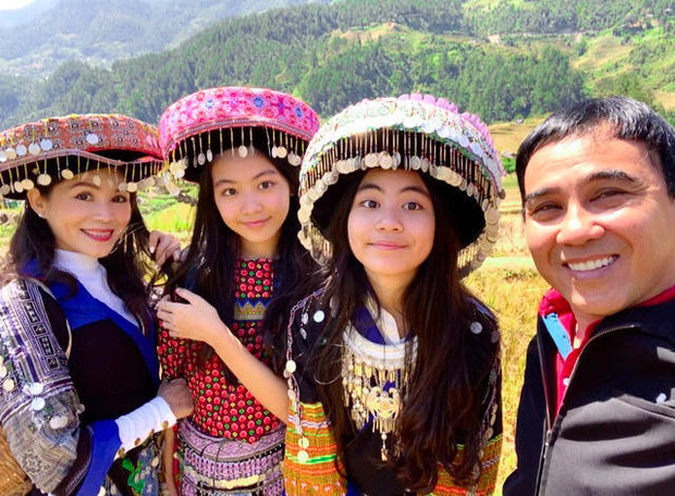 Gia đình nhỏ bốn người của MC Quyền Linh