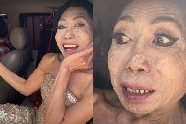 'Hiện tượng chuyển giới' mặc bodysuits ngắn cũn uốn éo bên trai trẻ khiến dân mạng 'phát hoảng' Ảnh 8