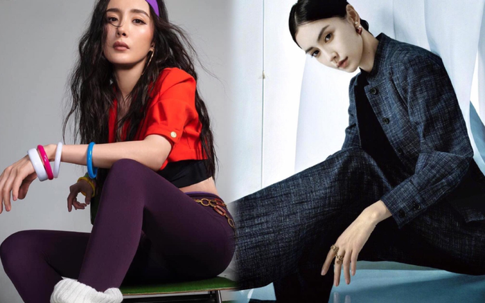 'Cạ cứng' Angelababy & Dương Mịch gây ấn tượng trên bìa tạp chí số khai quý Ảnh 2