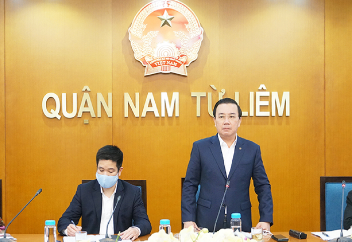 Phó Chủ tịch UBND TP Chử Xuân Dũng chỉ đạo tại buổi làm việc