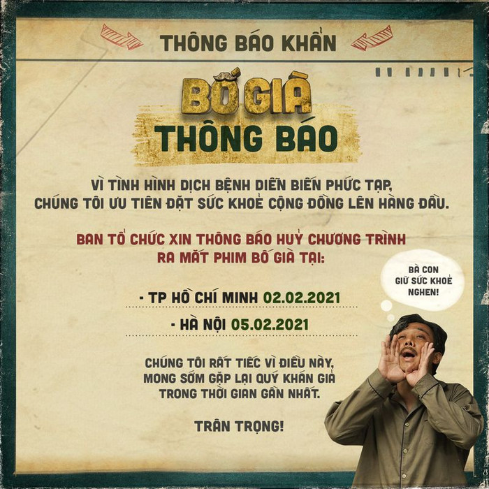 Đen như Trấn Thành - Ngô Thanh Vân: Vừa mở bán vé, họp báo đã phải dời lịch chiếu vì rạp ngừng hoạt động Ảnh 10