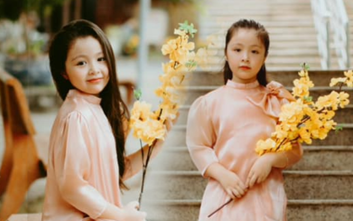 Con gái Elly Trần gây sửng sốt khi diện áo dài xinh xắn ra dáng thiếu nữ Ảnh 2