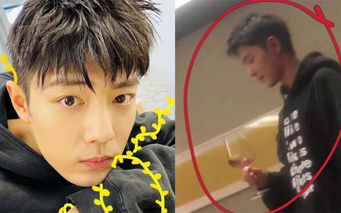 Lộ ảnh Tiêu Chiến bị ép uống rượu ở tiệc cuối năm, nhưng dáng vẻ mới là điều gây chú ý nhất Ảnh 2