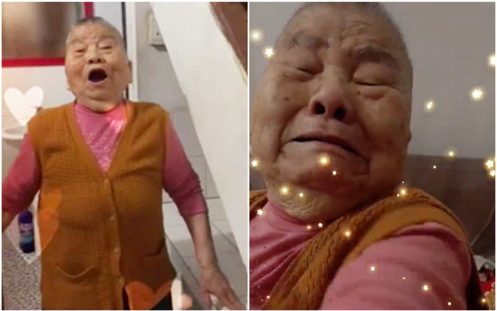 Cháu gái đi học xa lén trở về nhà, bà ngoại vừa nhìn thấy đã vỡ òa khiến ai cũng rưng rưng Ảnh 2