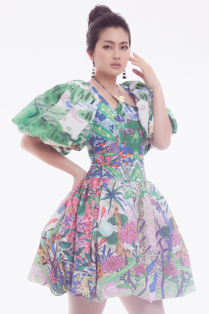 Con trai Ngọc Lan ngọt ngào ôm hôn mẹ trong bộ ảnh mừng xuân Tân Sửu Ảnh 13