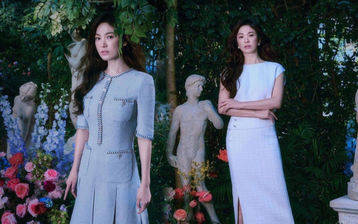 Song Hye Kyo lộ thân hình gầy hốc hác trong bộ ảnh thời trang mới Ảnh 2