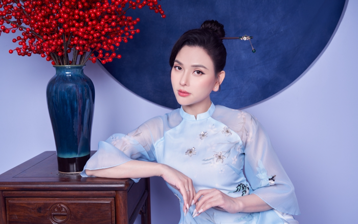 Thu Thủy khoe nhan sắc ngày càng mặn mà, tiết lộ sẽ làm nhiều công việc thiện nguyện trong năm mới Ảnh 2