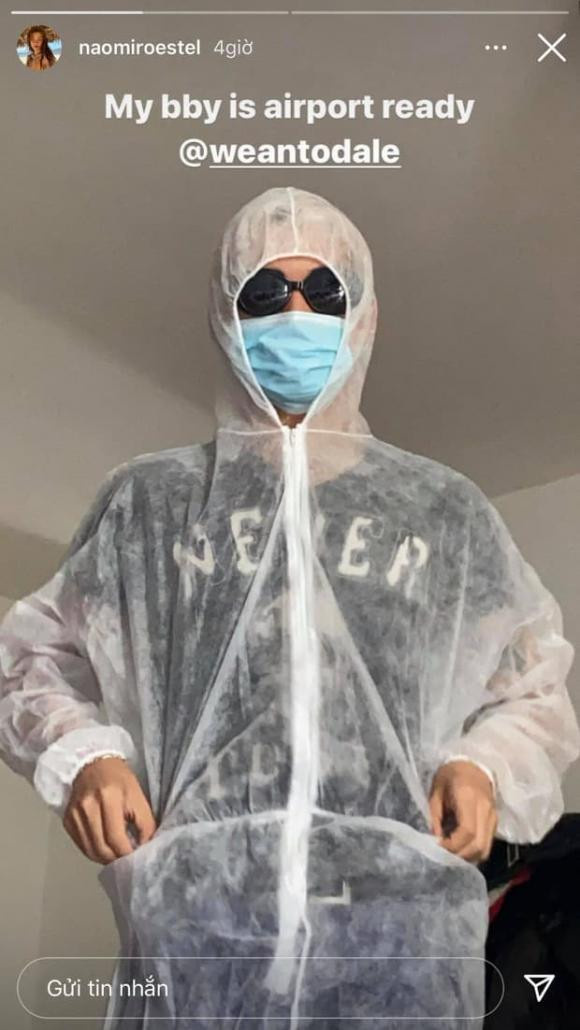 Diện full set đồ bảo hộ ra sân bay, dàn trai xinh gái đẹp tự tin khoe dáng nhưng vẫn đảm bảo an toàn Ảnh 11