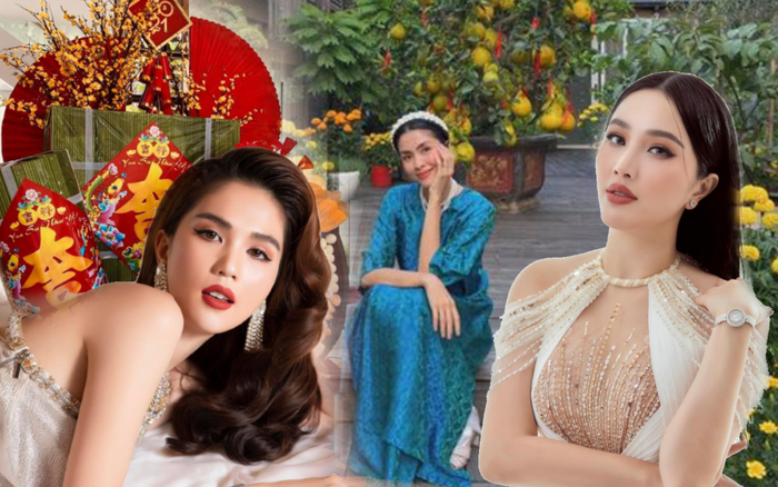 Sao Việt trang trí nhà cửa đón Tết: Ngọc Trinh - Bảo Thy chơi trội, Hà Tăng đơn giản nhưng vẫn 'xịn xò' Ảnh 2