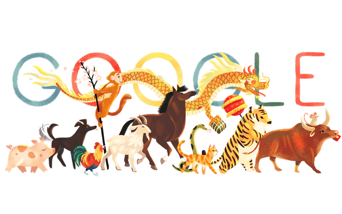 Google đổi biểu trưng trên trang chủ mừng Tết Nguyên Đán 2021 Ảnh 2