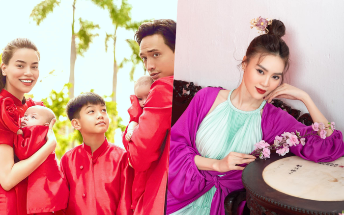 Sao Việt mùng 1 Tết Tân Sửu: Gia đình Hà Hồ đỏ rực 'xuất hành', Lan Ngọc khoe nhan sắc mặn mà cuốn hút Ảnh 2