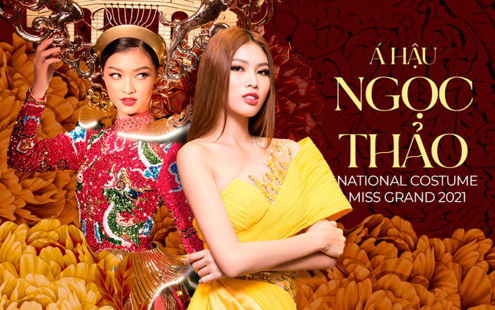 Á hậu Ngọc Thảo tiết lộ trang phục dân tộc dự thi Miss Grand International: Hoành tráng hơn cả Kiều Loan Ảnh 2