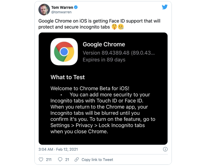 Chrome trên iPhone sắp có thêm tính năng siêu hữu ích, cập nhật ngay kẻo trễ Ảnh 3
