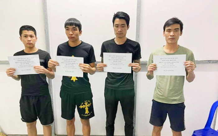 4 thanh niên bơi qua sông từ Campuchia nhập cảnh trái phép vào Việt Nam để về ăn Tết Ảnh 2