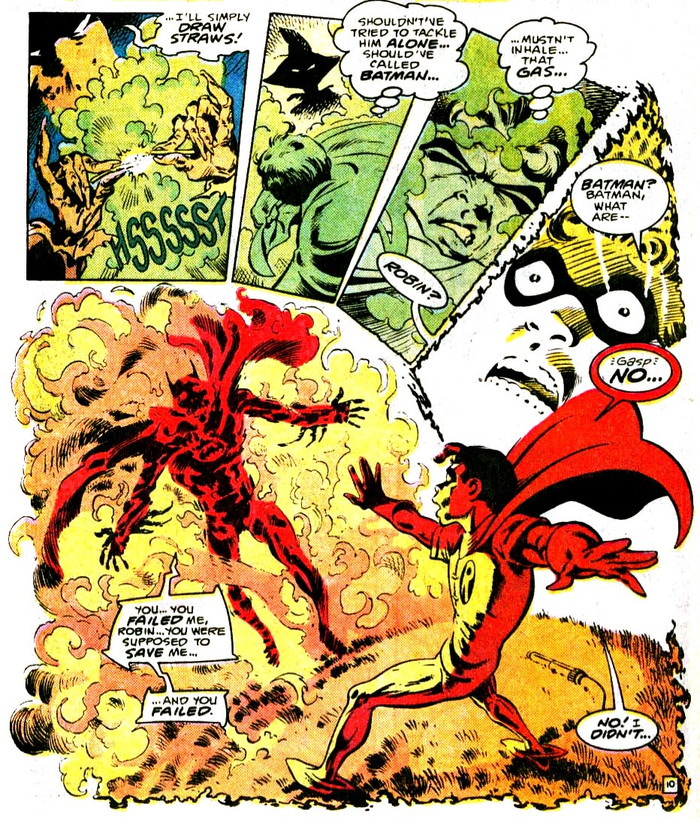 Robin dưới sự ảnh hưởng của Fear Toxin.