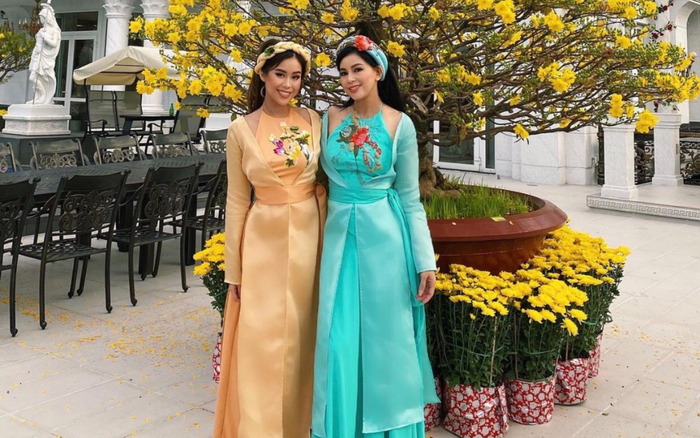 Mẹ chồng Tăng Thanh Hà khoe nhan sắc trẻ trung đôi mươi bên con gái Tiên Nguyễn Ảnh 2