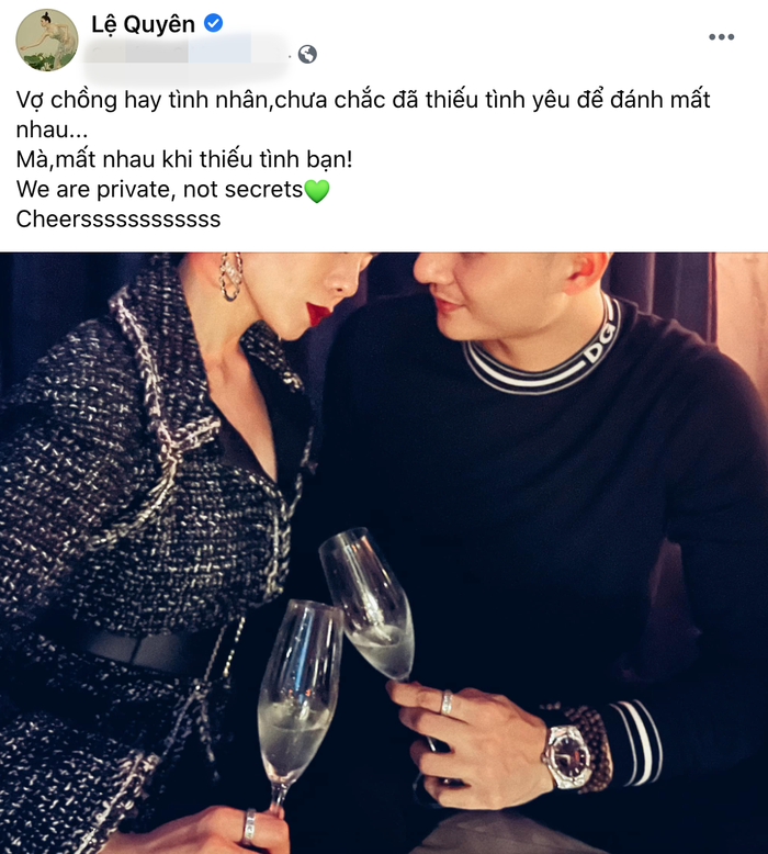 Chia sẻ đáng chú ý của Lệ Quyên về mối quan hệ với Lâm Bảo Châu.